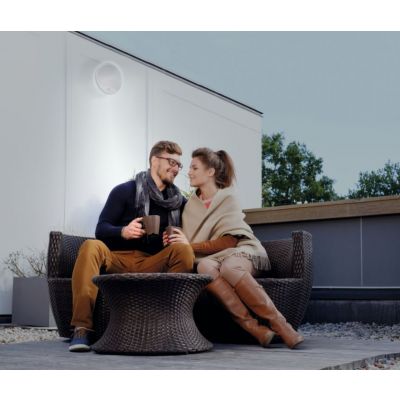 Oprawa LED z czujnikiem ruchu SANSO LED 15W-NW-SE 1250lm 4000K barwa neutralna Biały 26520 KANLUX (26520)